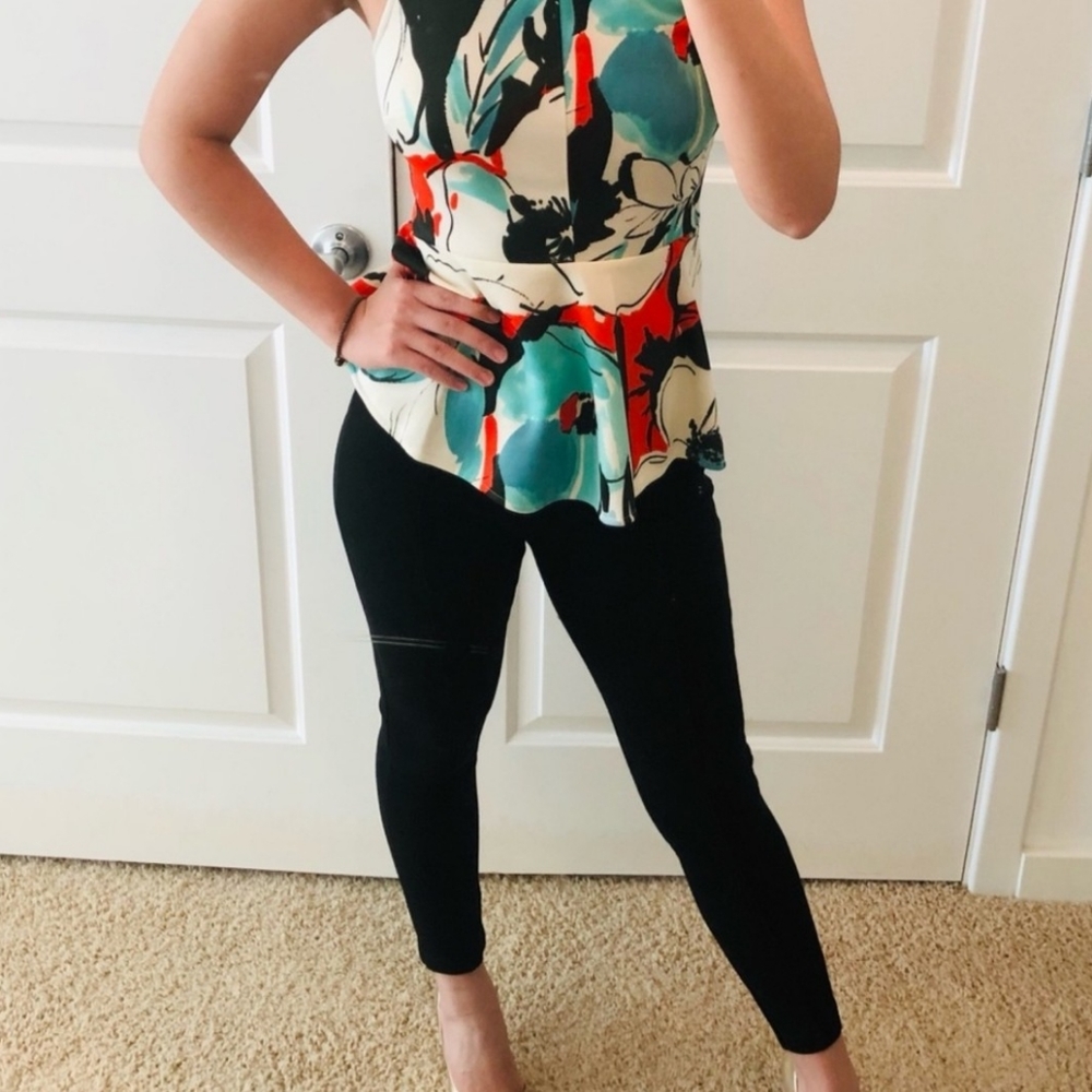 Akemi+Kin Peplum Tank Top - Picture 2 of 3